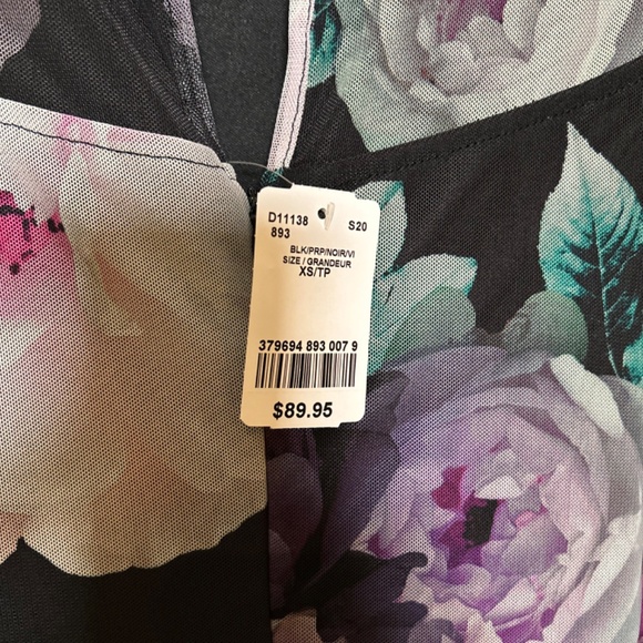 New Le Château Floral Midi Dress - Picture 4 of 5